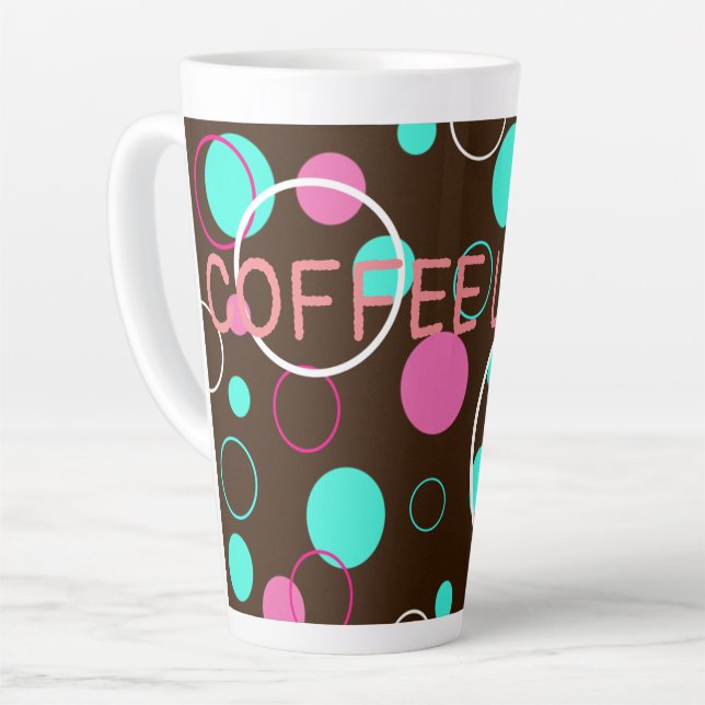 Pretty Gifts Collection Latte Mug (Left Angle)
