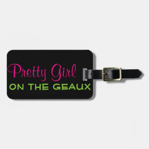 Pretty Girl Luggage Tag