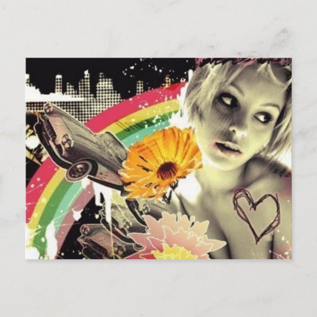 Pretty Girl Postcard (Front)
