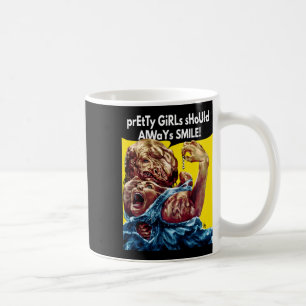 Pretty Girls Should Always Smile! Sticker  Coffee Mug