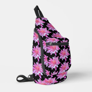 Pretty girly floral pattern cute daisy sling bag