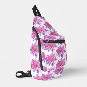 Pretty girly floral pattern cute daisy  sling bag
