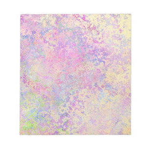 Pretty gold and purple texture notepad