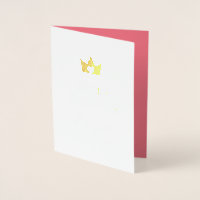 Pretty Gold & Pink Princess Happy Birthday