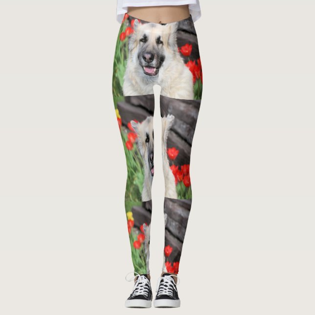 Pretty GSD Leggings (Front)