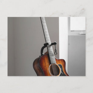 Pretty Guitar Postcard