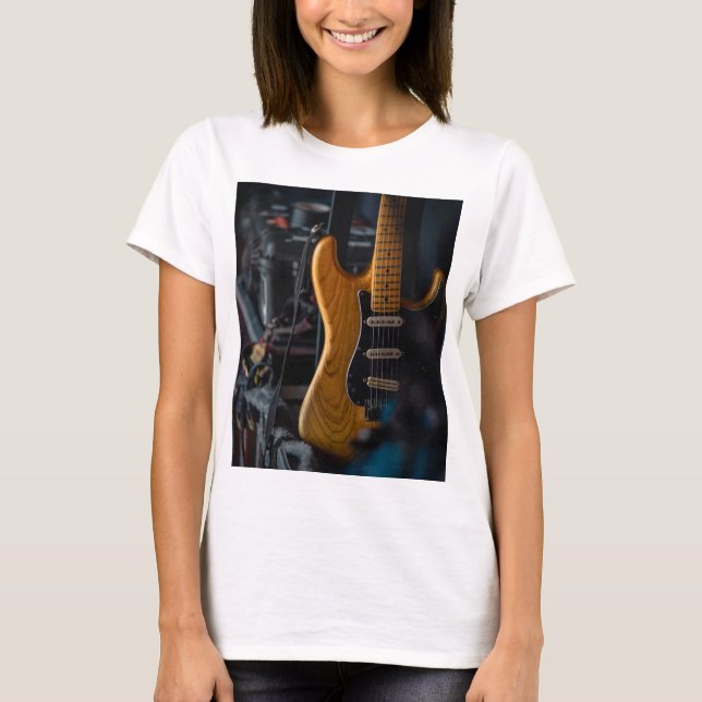 Pretty Guitar T-Shirt (Front)