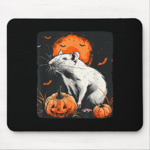 Pretty Halloween Costume With This White Rat And P Mouse Pad