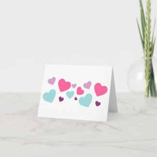 Pretty Heart Design for Heart Lovers BLANK Card