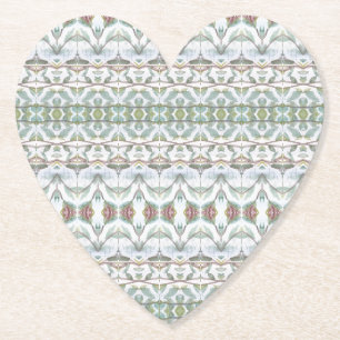 Pretty Heart Paper Coaster