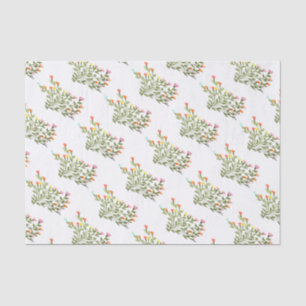 Pretty heart tissue paper