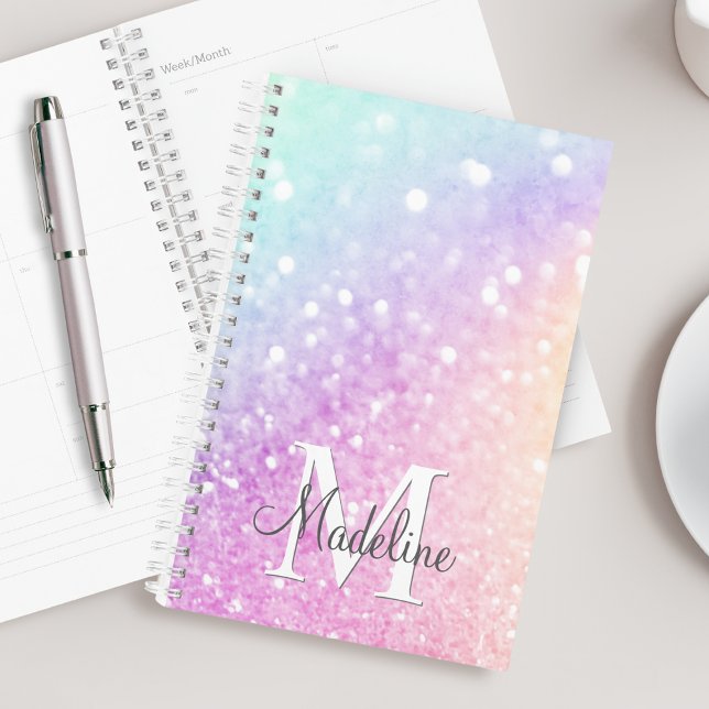Pretty Holographic Glitter Girly Glamourous Planner (Creator Uploaded)