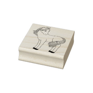 Pretty  Horse  Rubber Stamp