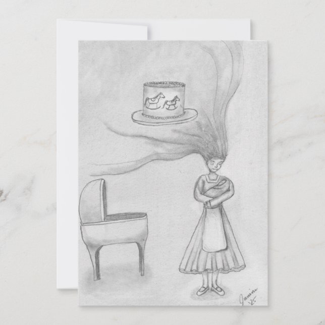 Pretty Horses Holiday Card (Front)