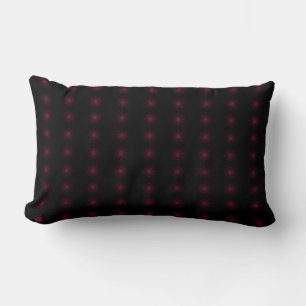 Pretty in black lumbar cushion