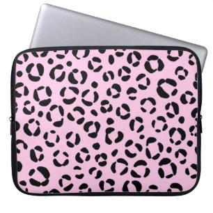 Pretty in Pink Animal Print Laptop Sleeve