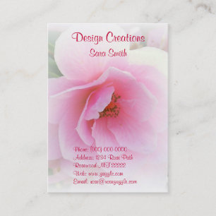 Pretty in Pink Business Cards