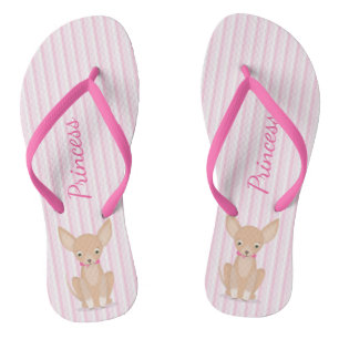Pretty in Pink Chihuahua Thongs