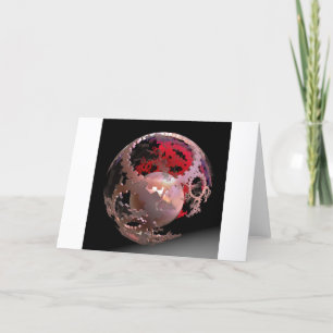 Pretty in Pink Cogs Holiday Card