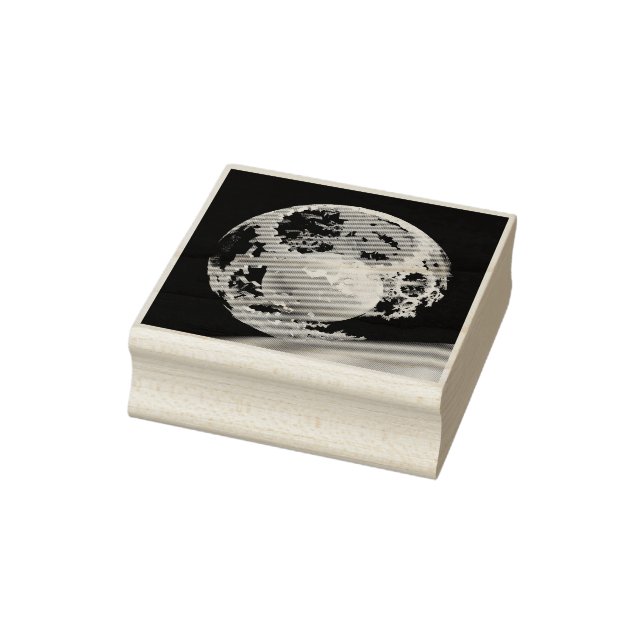 Pretty in Pink Cogs Rubber Stamp (Stamp)
