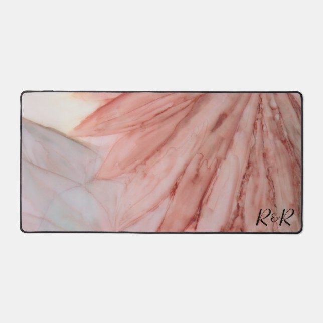 Pretty in Pink Desk Mat (Front)