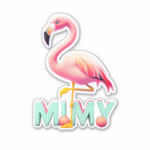 Pretty in Pink Flamingo Stickers for All Ages