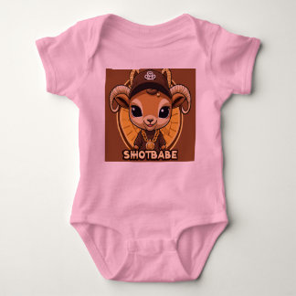Pretty in Pink for Your Little Trendsetter" Baby Bodysuit