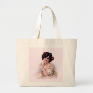 Pretty In Pink Large Tote Bag
