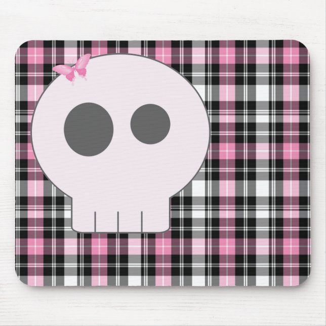 Pretty in Pink Mouse Pad (Front)