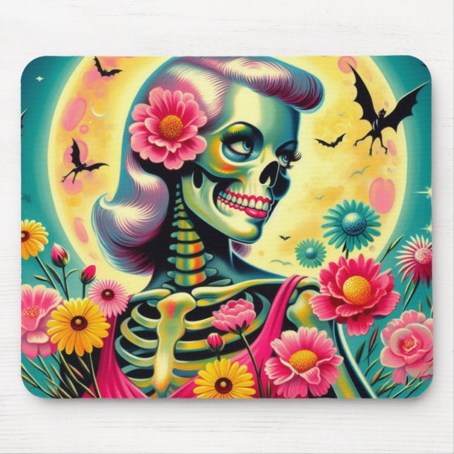 Pretty in Pink Mouse Pad (Front)