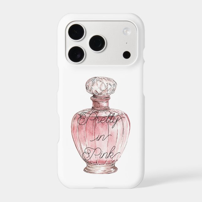 Pretty in Pink Perfume Bottle White (Back)