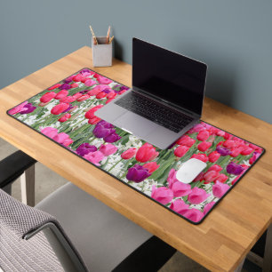 Pretty in Pink Petals Desk Mat