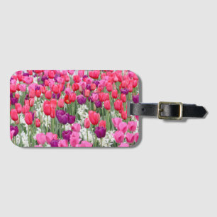 Pretty in Pink Petals  Luggage Tag