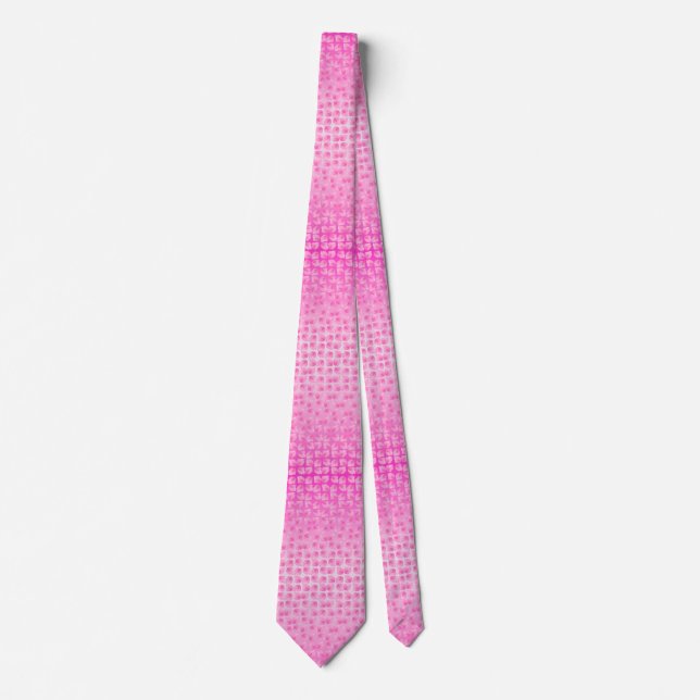 Pretty in Pink Petals Neck Tie (Front)
