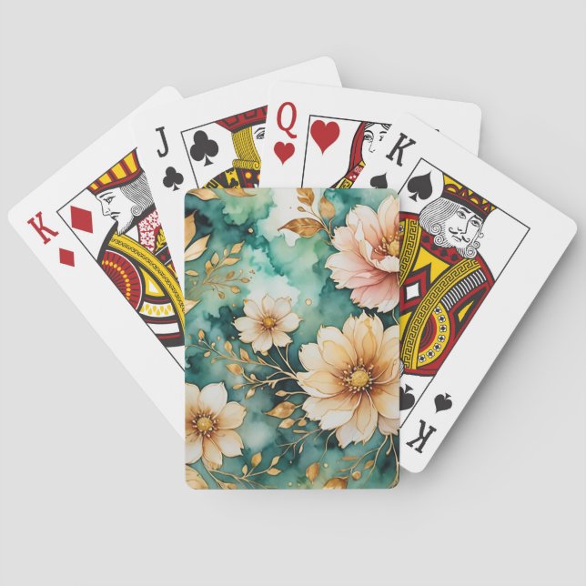 Pretty in Pink Playing Cards (Back)