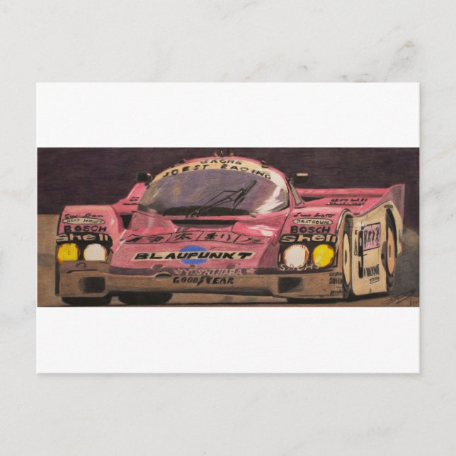 Pretty in Pink Postcard (Front)