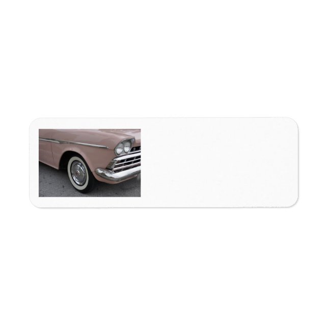 Pretty in Pink Return Address Label (Front)