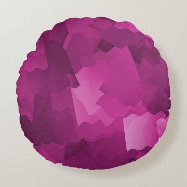 Pretty in Pink..... Round Cushion (Front)