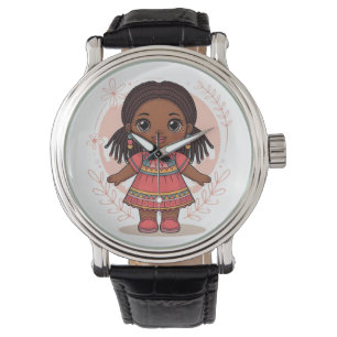 Pretty in Pink Ticks Watch