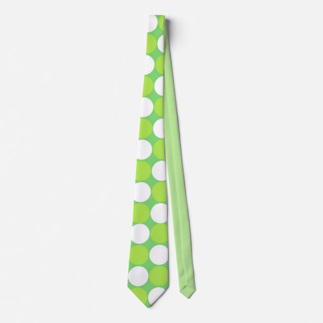 Pretty In Polka dots Collection Men's Tie (Front)