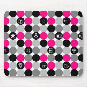 pretty in punk mouse pad