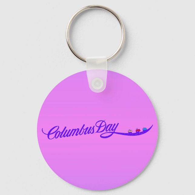 Pretty in Purple - Key Ring (Front)