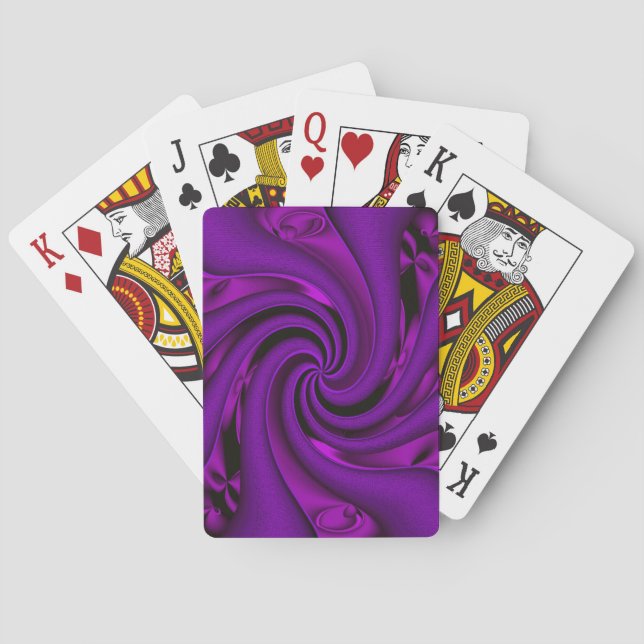 Pretty in Purple... Playing Cards (Back)