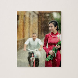 Pretty in Red Jigsaw Puzzle