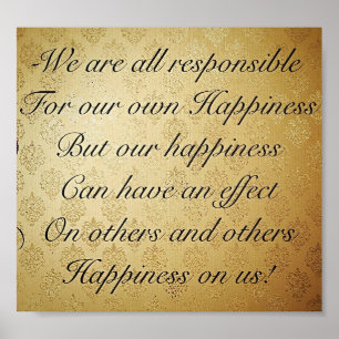 Pretty inspirational quote poster