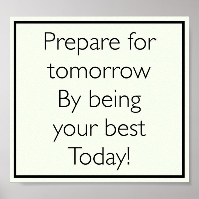 Pretty inspirational quote poster (Front)