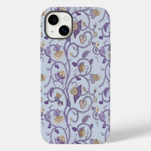 Pretty Jacobean Patterned iPhone 14 Plus Case
