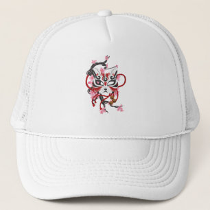 Pretty Japanese Mask Trucker Hat