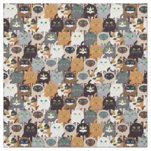 Pretty Kitties Fabric