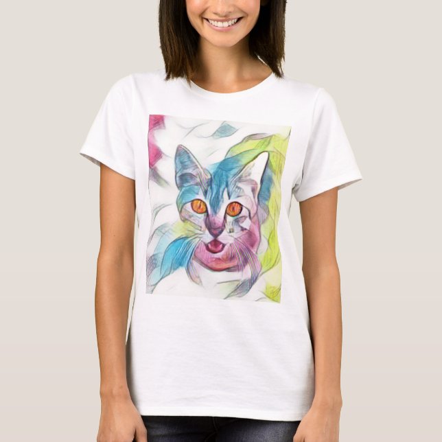 Pretty Kitty T-Shirt (Front)